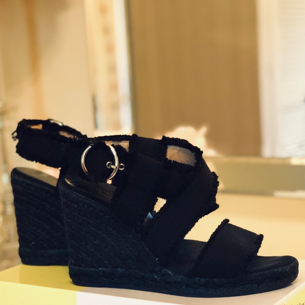 Bettye Muller Black Wedge